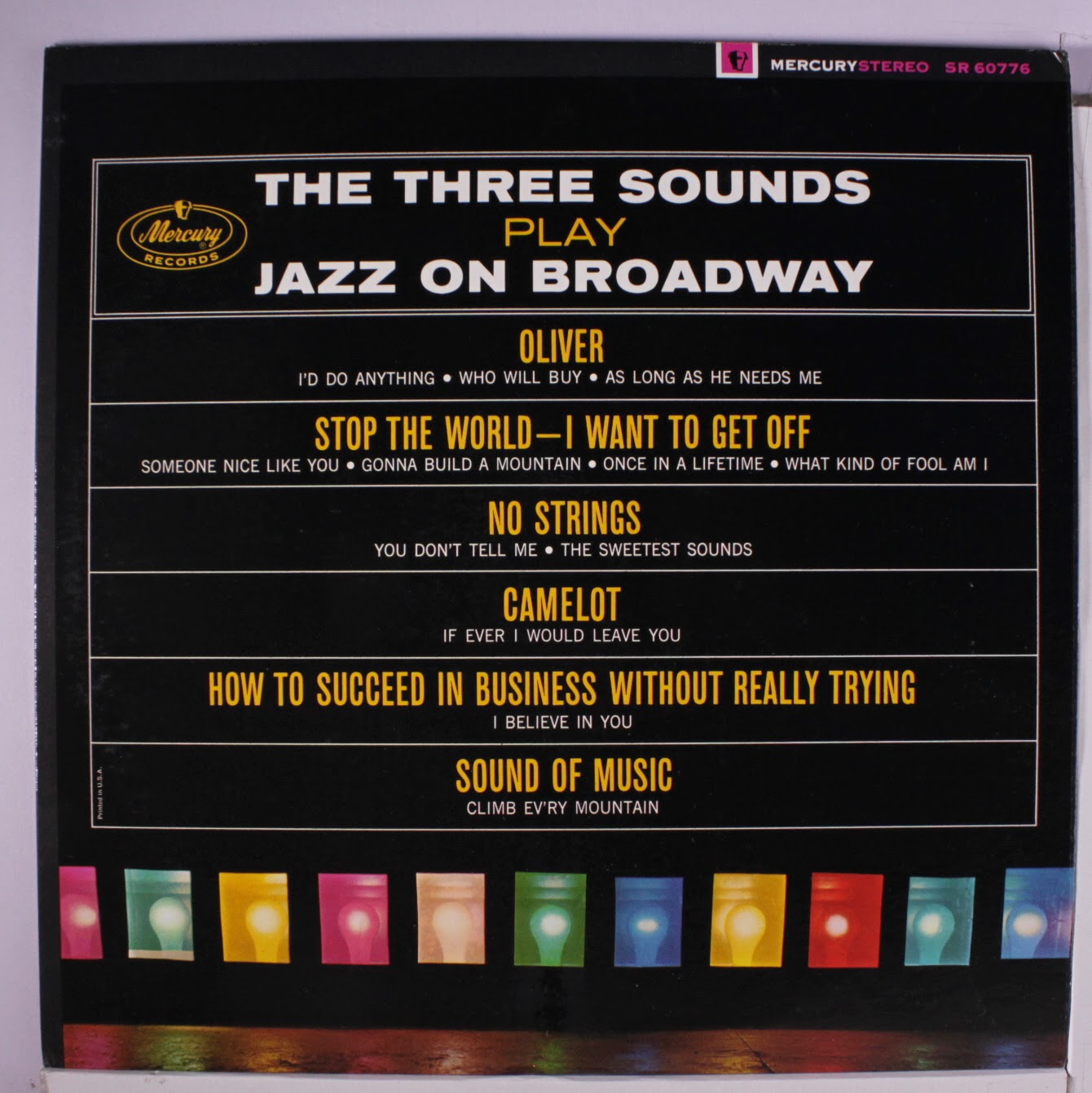 egroj world The Three Sounds • Play Jazz On Broadway